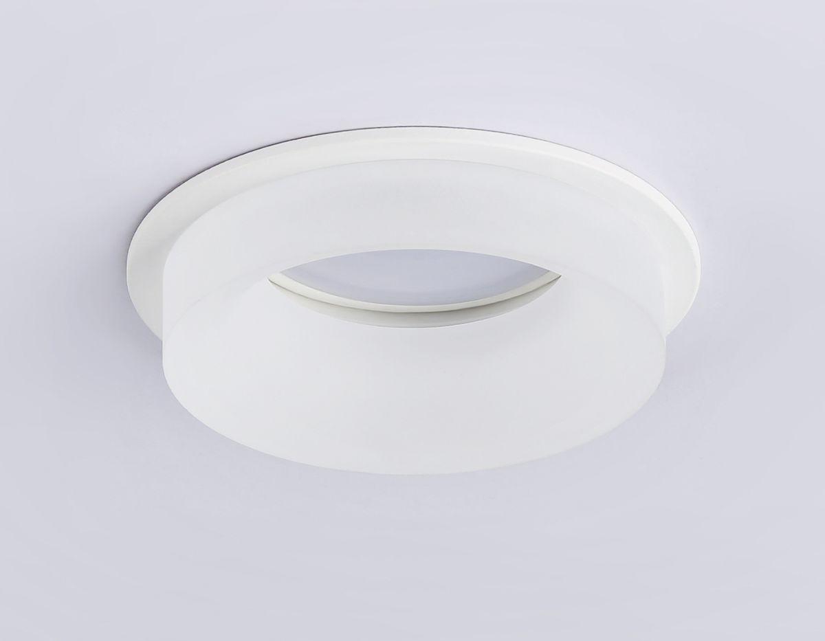встраиваемый светильник ambrella light techno spot acrylic frost tn1302