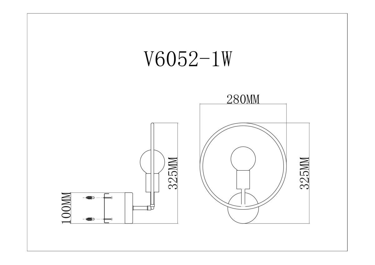 бра moderli sachara v11581-1w