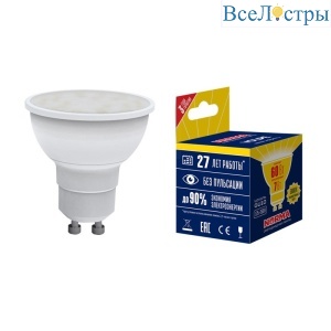 LED-JCDR-7W/WW/GU10/NR картон