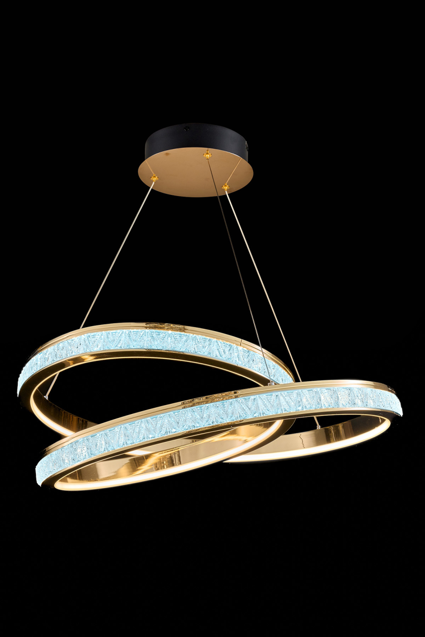 подвесная люстра aida le7707/600z gold