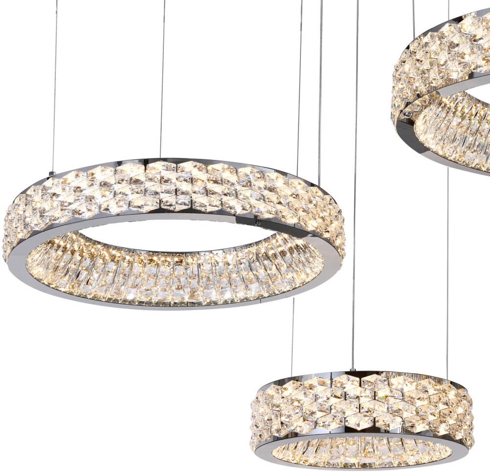 подвесная люстра stilfort ромбус 4040/09/03p+pl