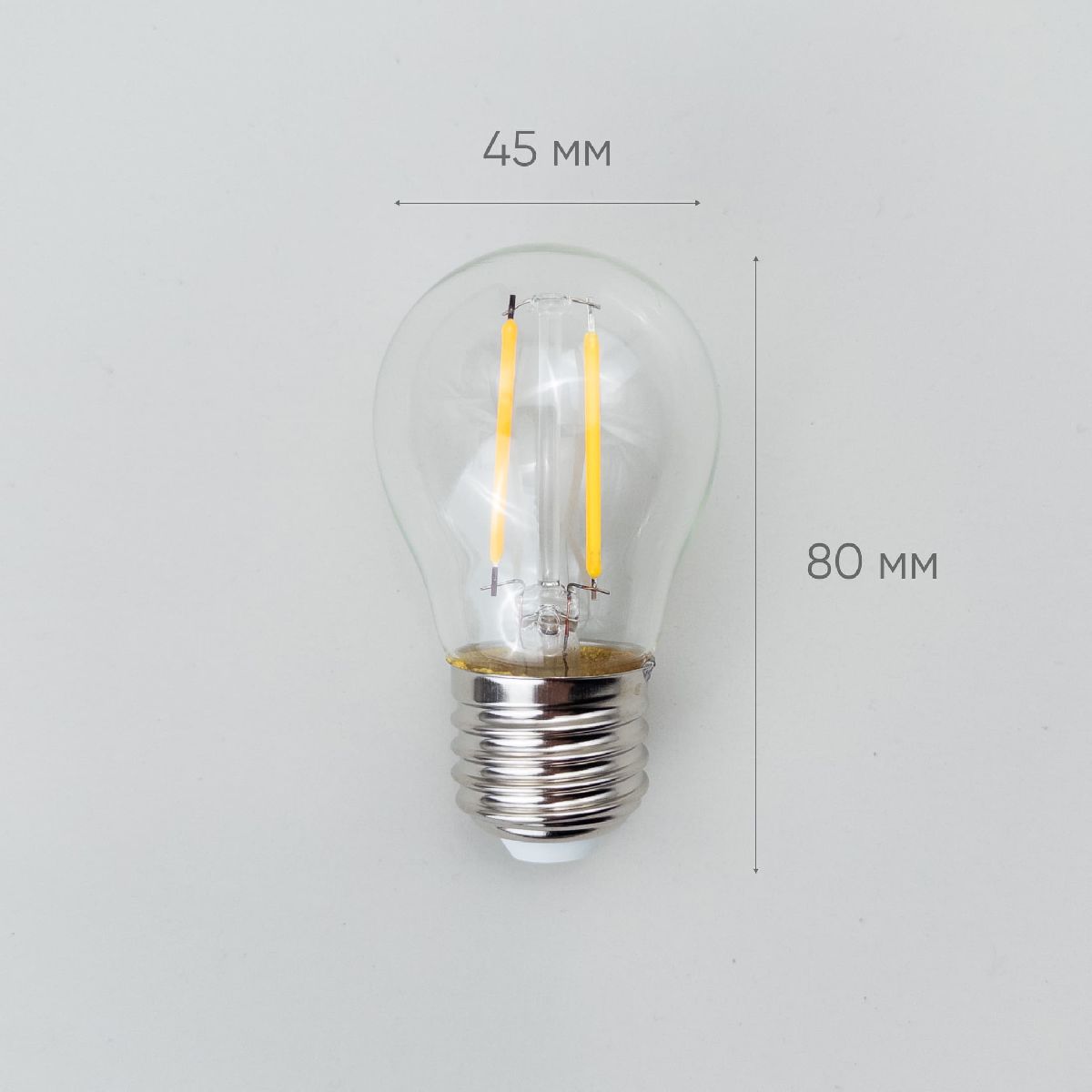 лампа филаментная laitcom (ltc) fls27-2w-2ww