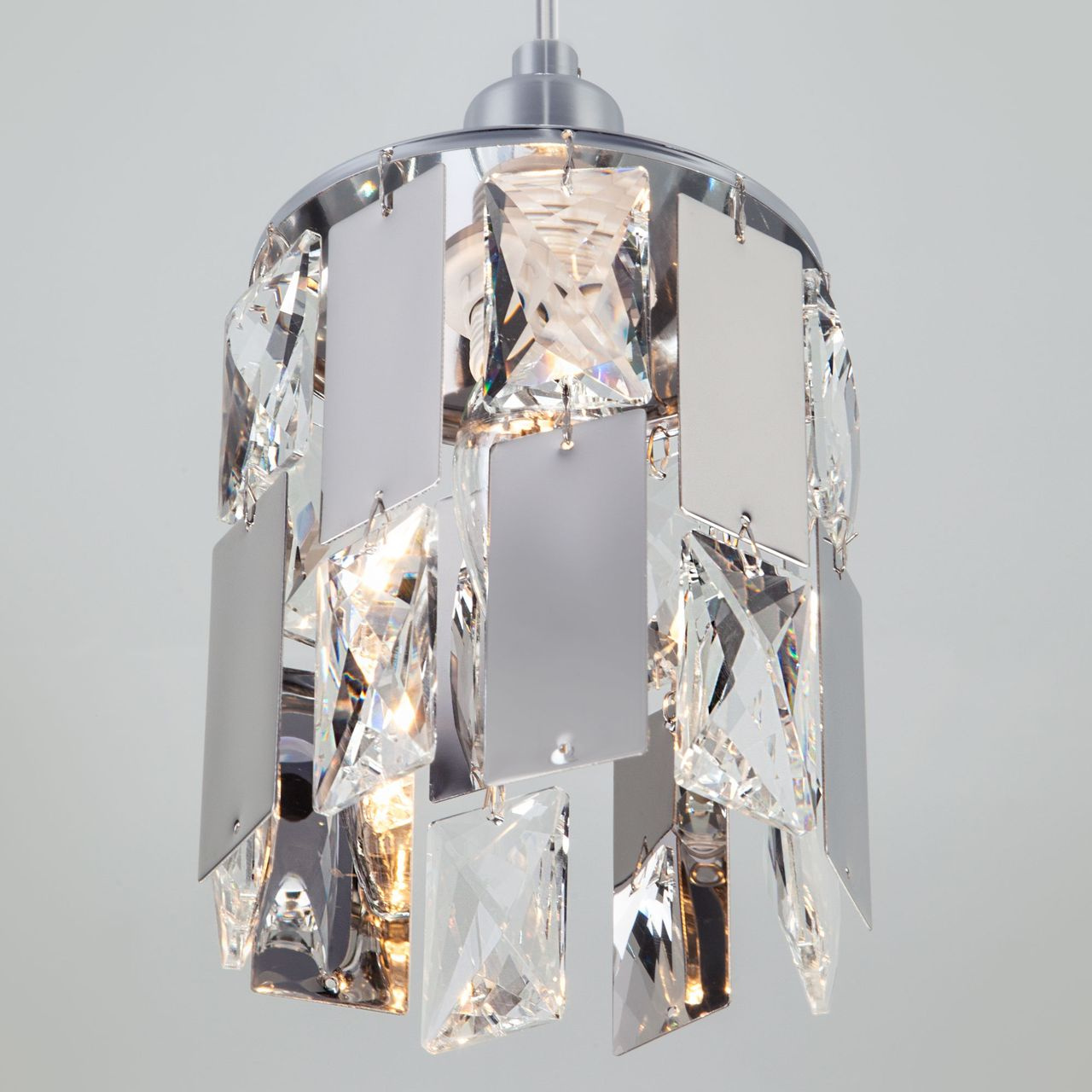 подвесной светильник eurosvet scoppio 50101/1 хром