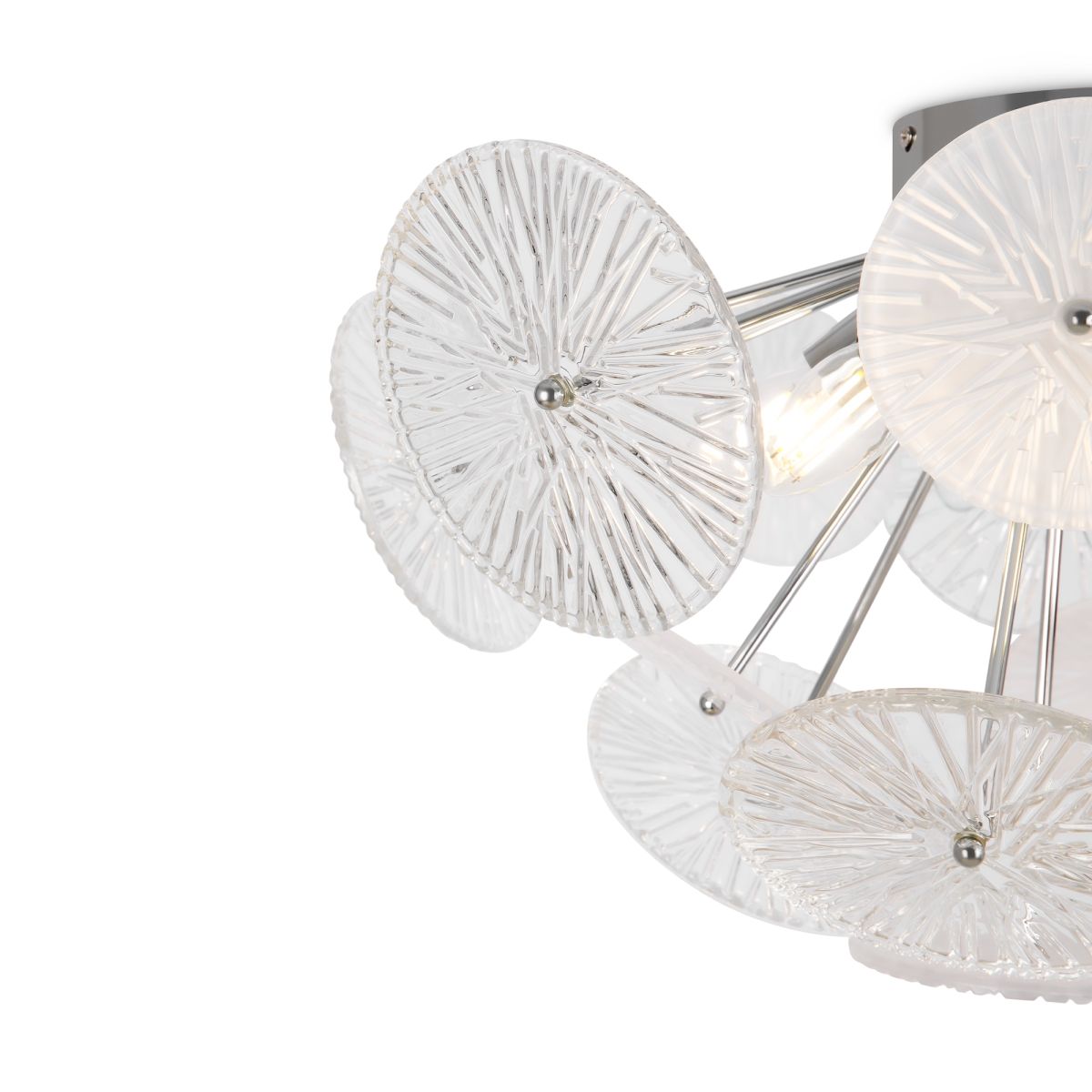 потолочная люстра freya brillia fr5274cl-06ch