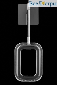 LE7701/1W Grey/Black Chrome