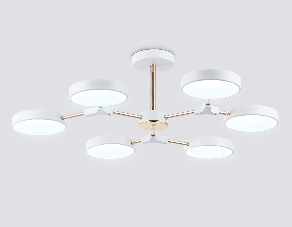 люстра на штанге ambrella light linetech comfort fl516333