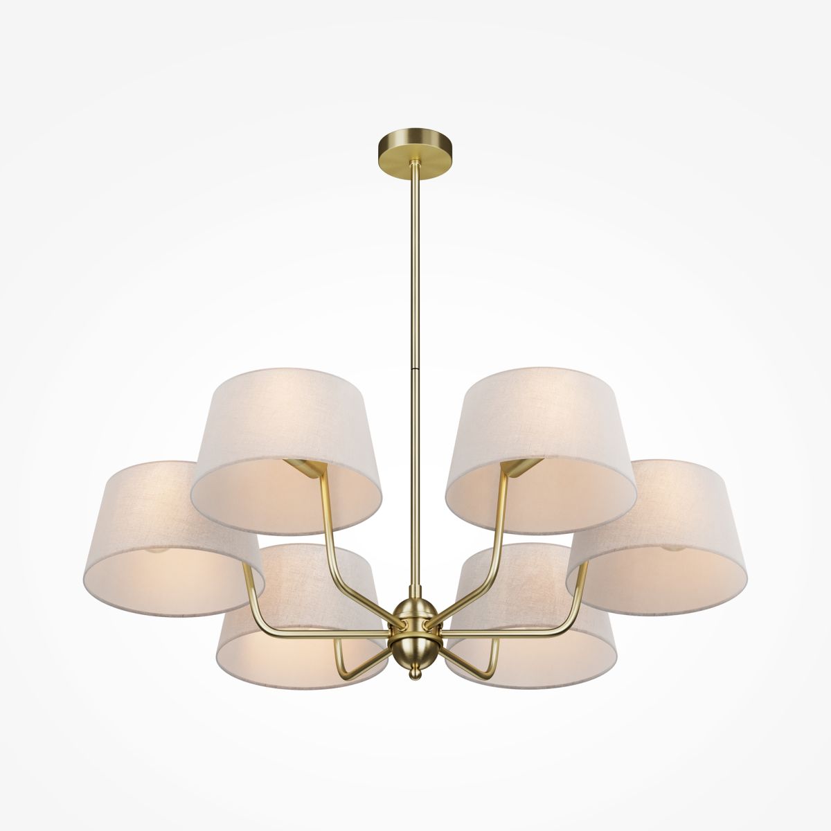 люстра на штанге maytoni modesto mod360pl-06bs