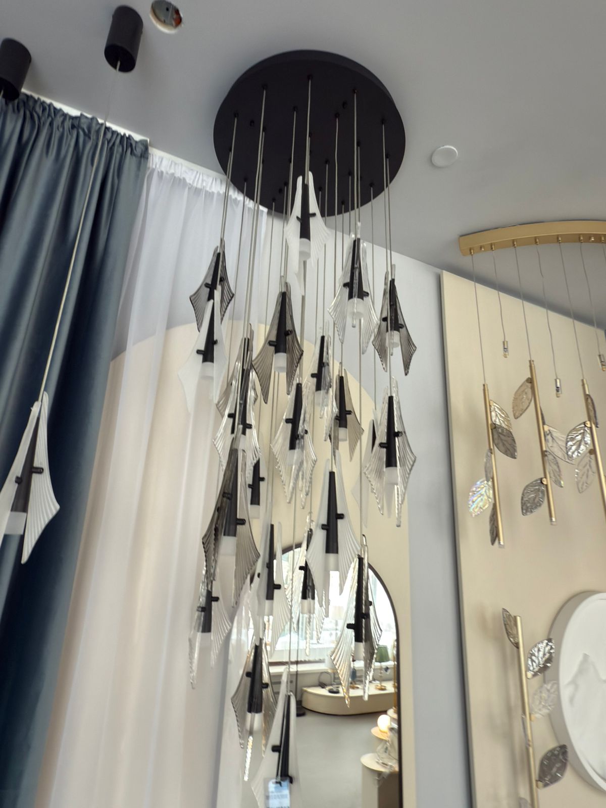 каскадная люстра odeon light l-vision afalina 5442/69l