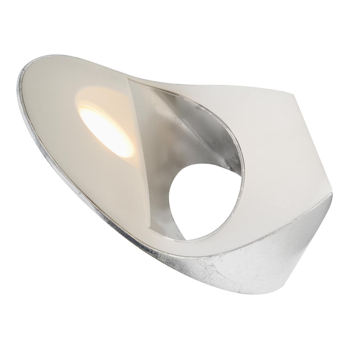 настенный светодиодный светильник iledex light flux zd8152-6w silver