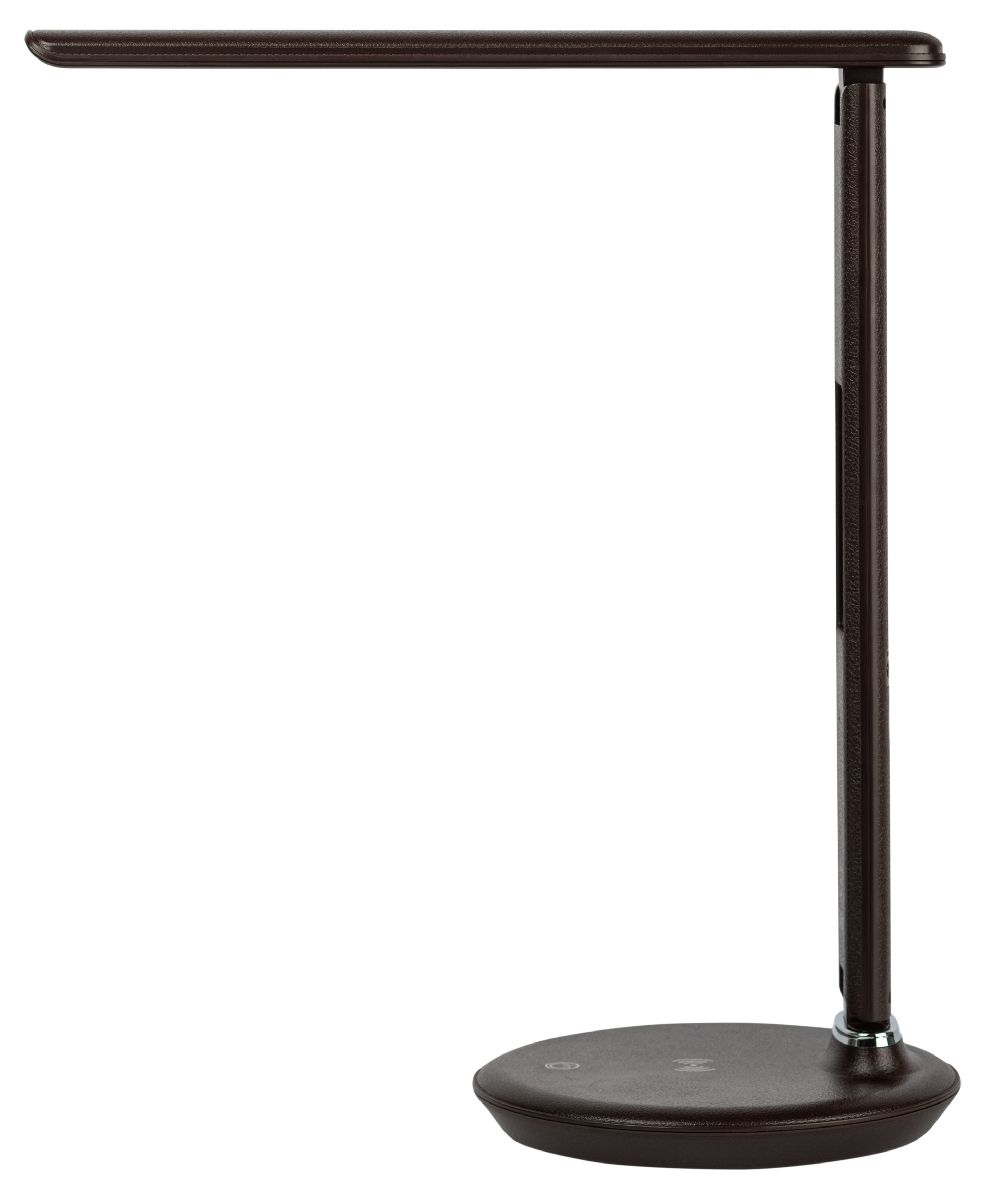 настольная лампа эра nled-505-10w-br б0057201