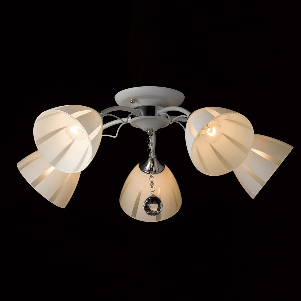 потолочная люстра de markt city нежность 676014505