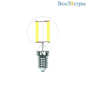 LED-G45-4W/3000K/E14/CL/SLF