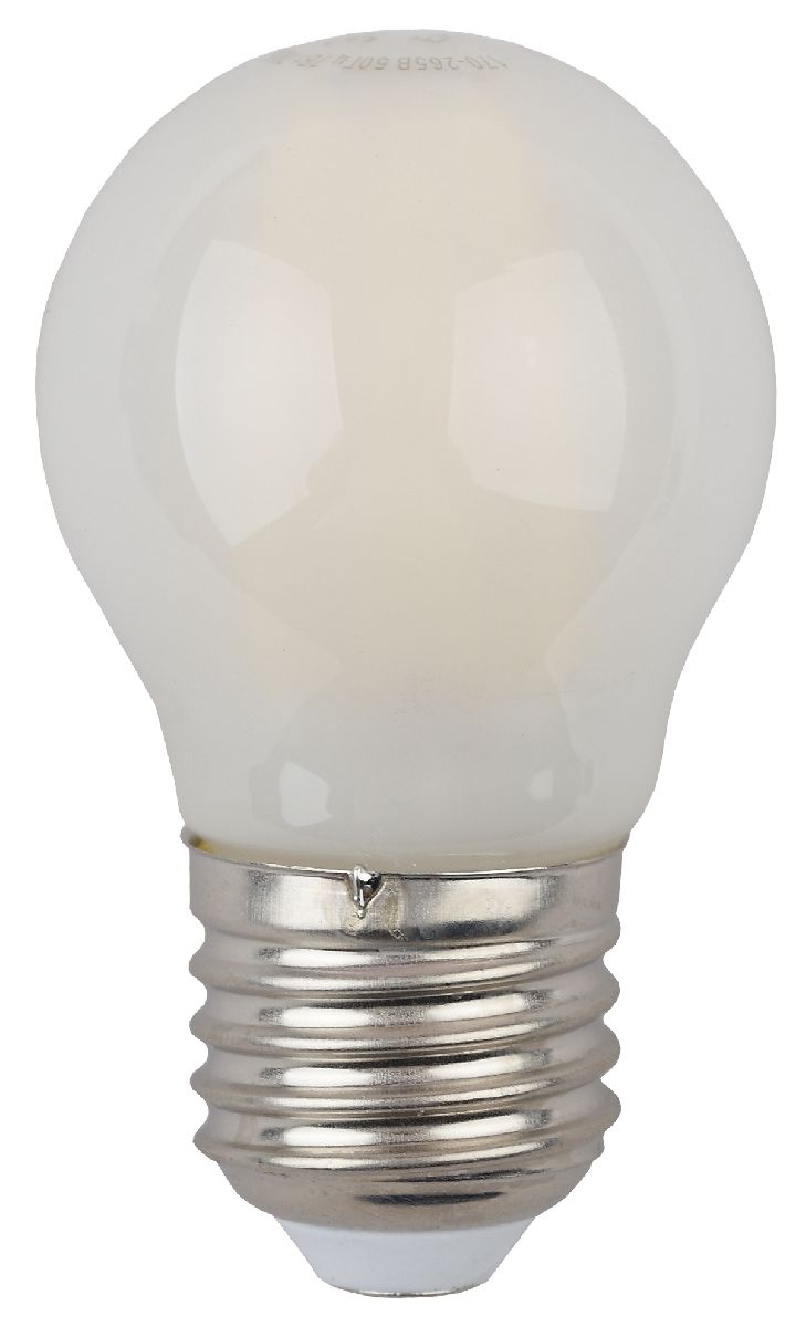 лампа светодиодная эра e27 7w 4000k f-led p45-7w-840-e27 frost б0027959