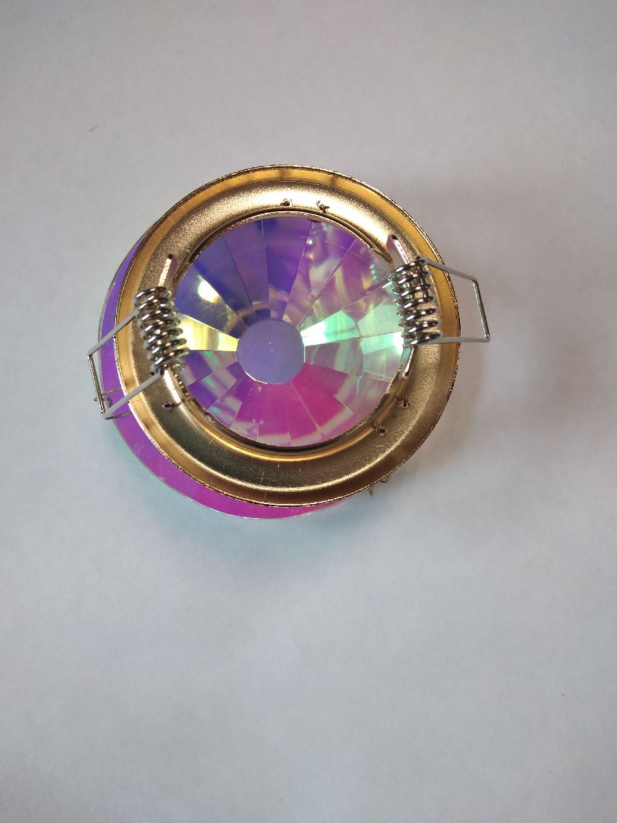 встраиваемый светильник elvan tch-736/2-g-9-yl