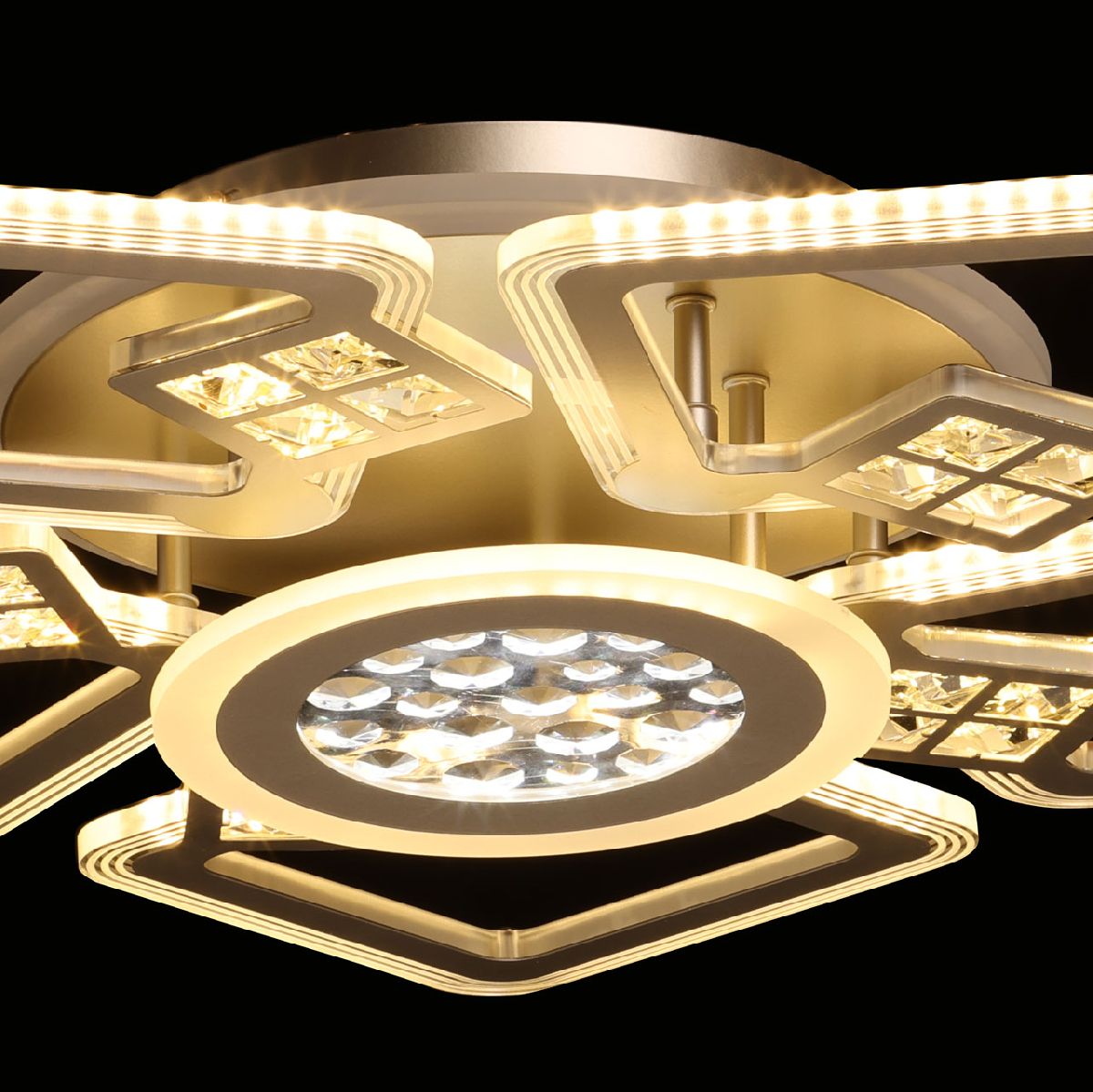 потолочная люстра de markt мадлен 424016107