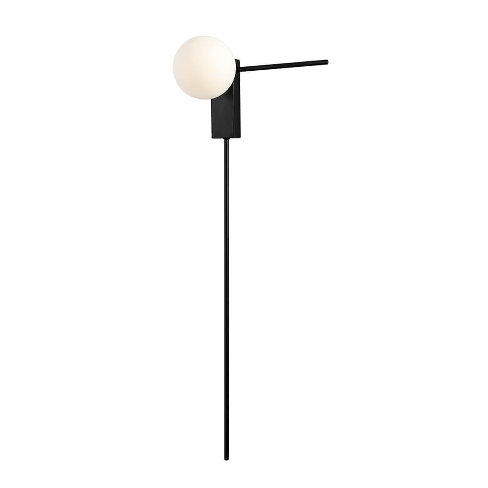 бра crystal lux loro ap1 v2 black
