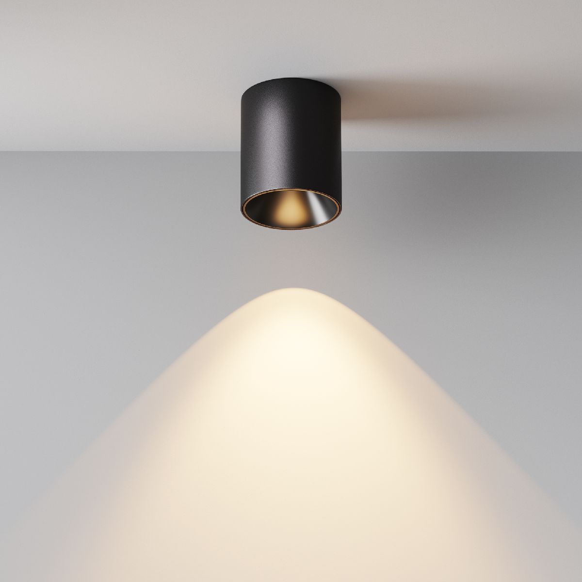 накладной светильник maytoni alfa led c064cl-12w3k-rd-b