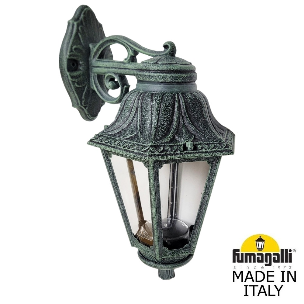 уличный настенный светильник fumagalli bisso/anna e22.131.000.vxe27dn