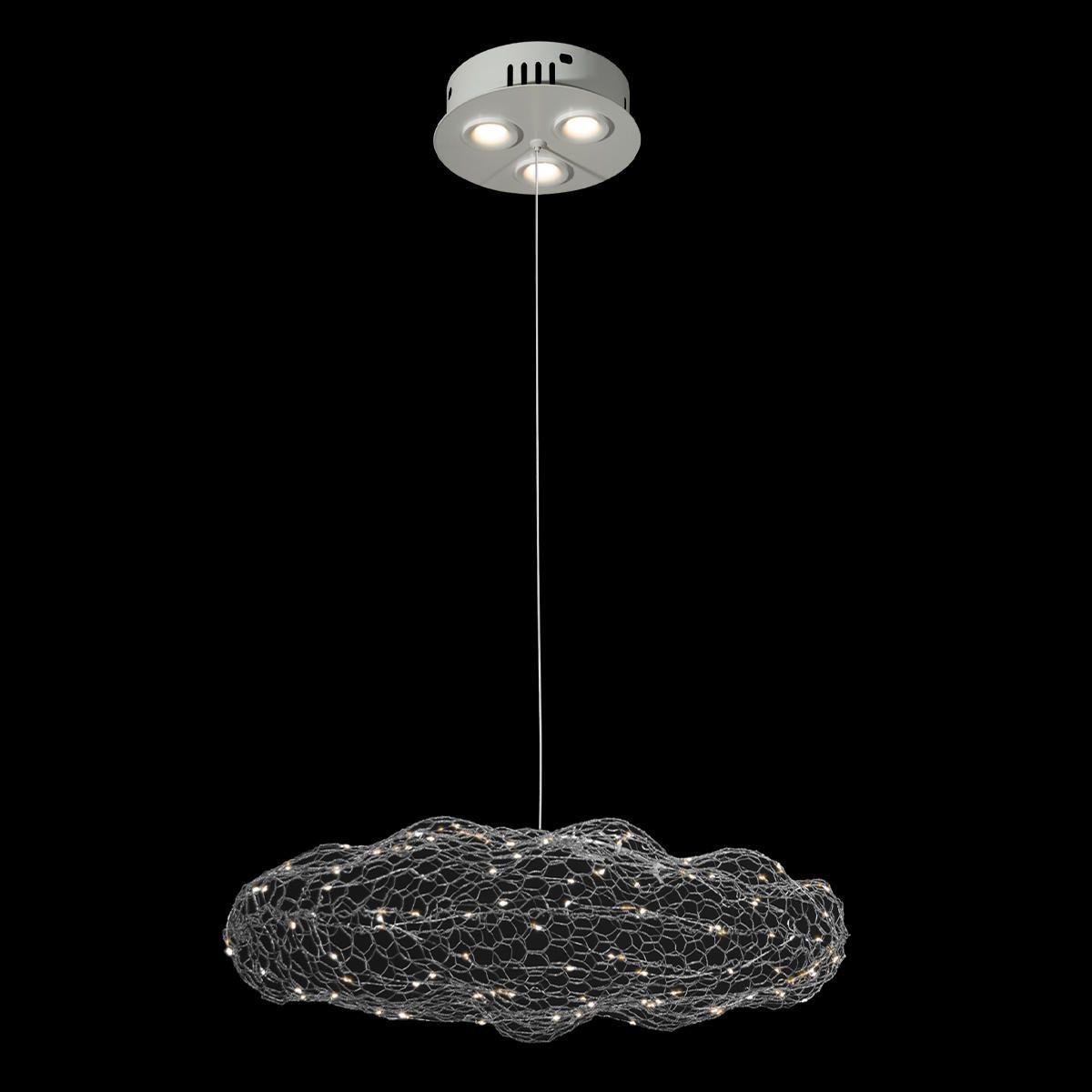 подвесной светодиодный светильник loft it cloud 10247/550 silver