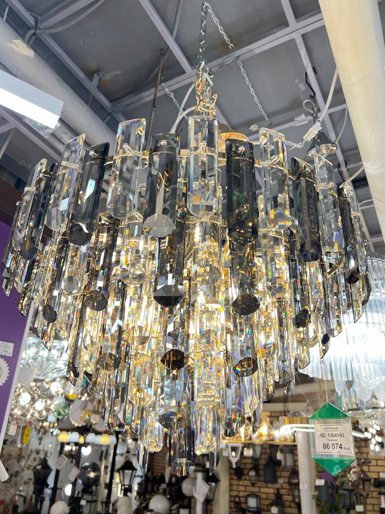 подвесная люстра maytoni flare dia200pl-08g