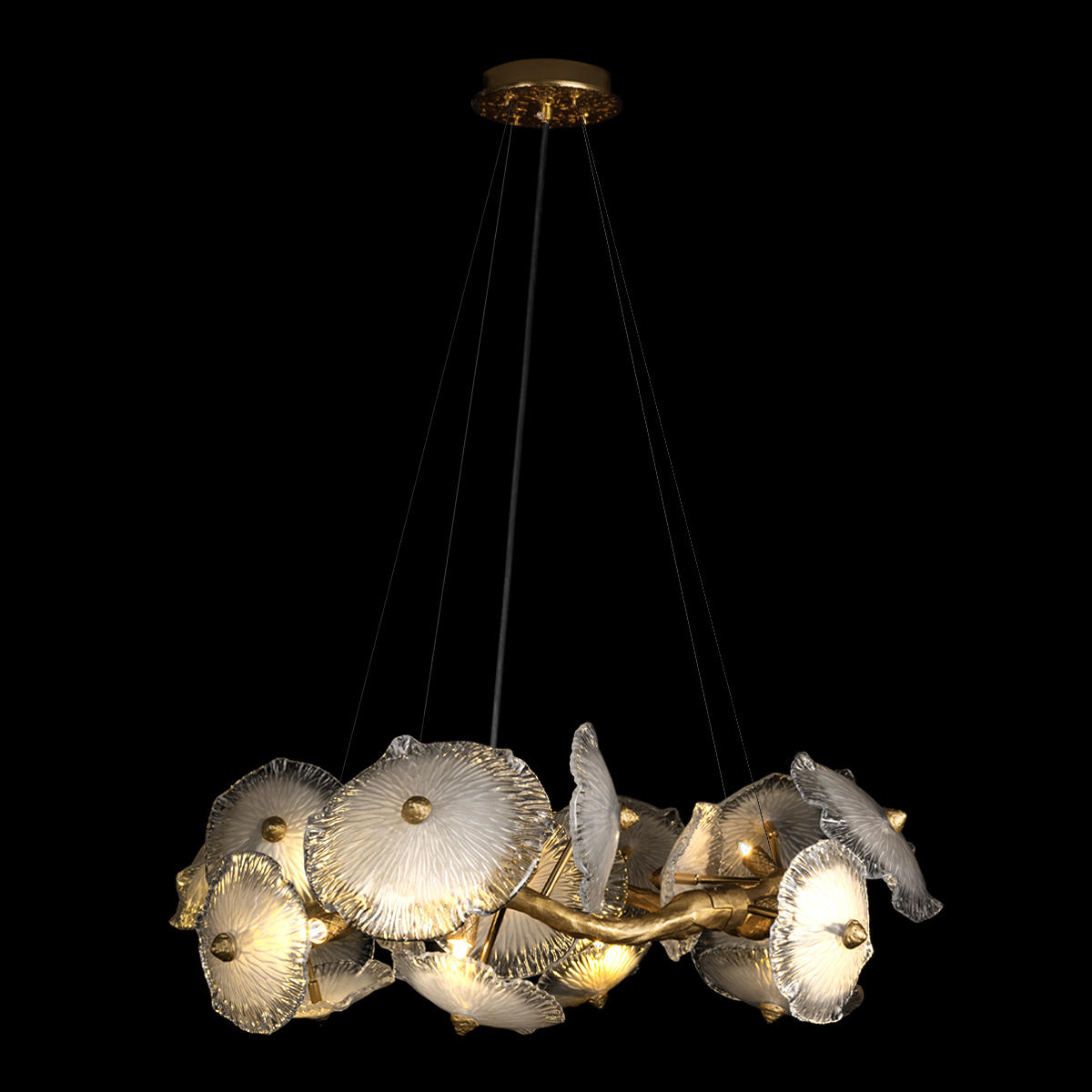 подвесная люстра loft it bloom 10352/850 ab