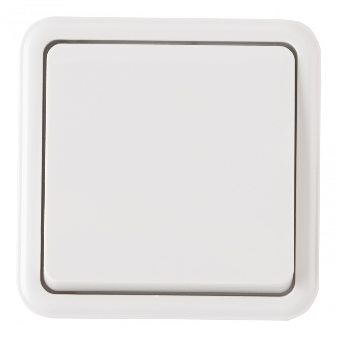 выключатель одноклавишный проходной arte milano 310.32-1.white