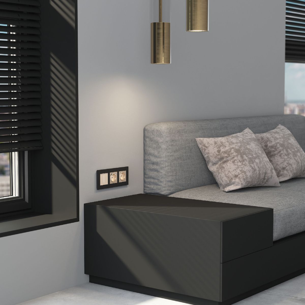 рамка на 3 поста werkel alumax 4690389204074 w0033508 a066331