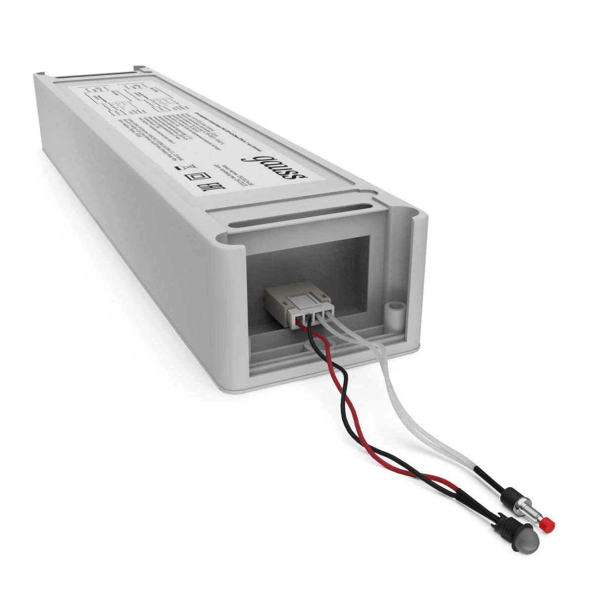 блок аварийного питания gauss universal 20вт dc220-240в ip40 997911024