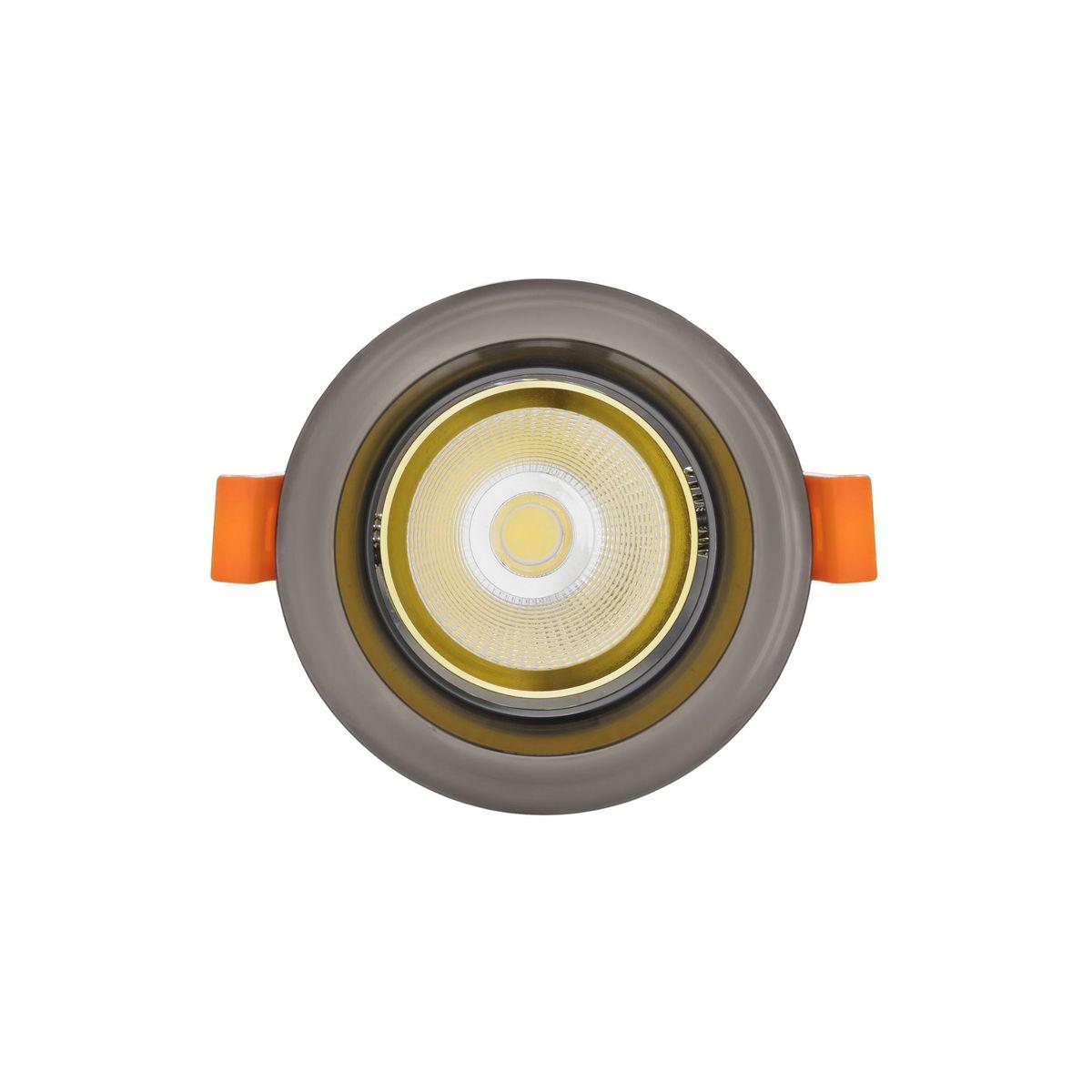 встраиваемый светодиодный светильник lumina deco dalston ldc y115 bk+gd