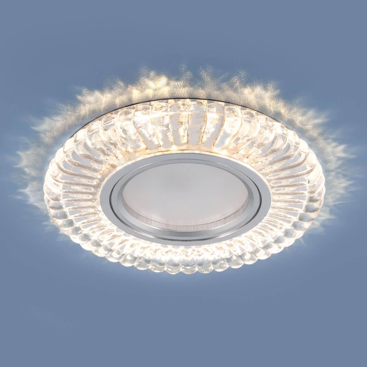встраиваемый светильник elektrostandard 2239 mr16 cl прозрачный 4690389142444