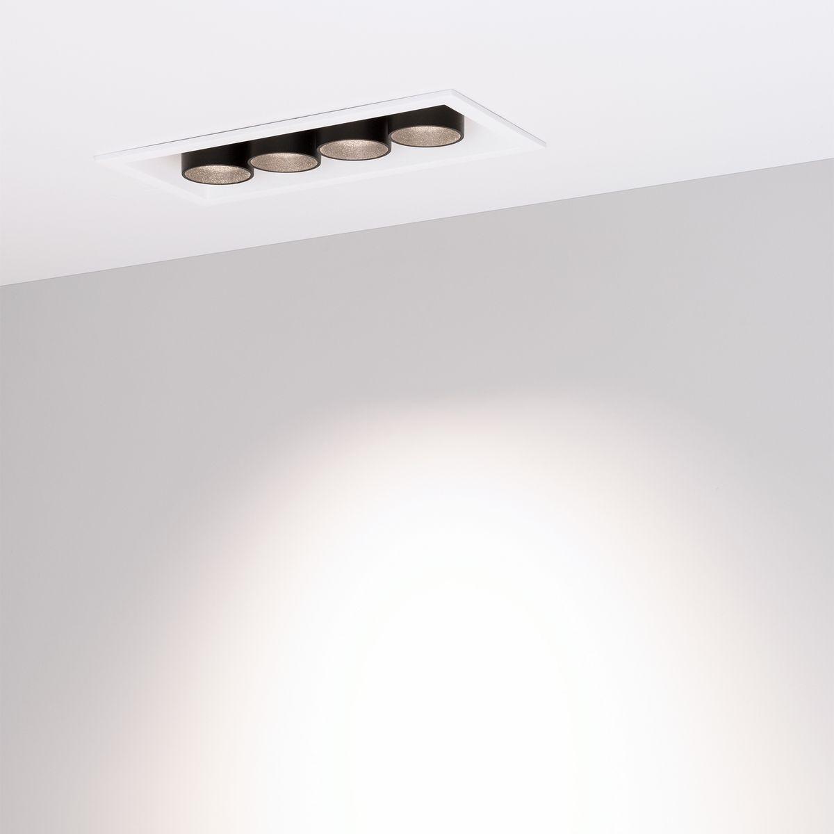 встраиваемый светодиодный светильник arlight ms-orient-built-turn-tc-s67x150-10w warm3000 037208