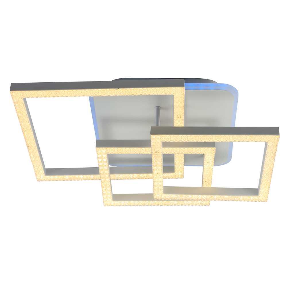 потолочная светодиодная люстра profit light 5879/3 wht