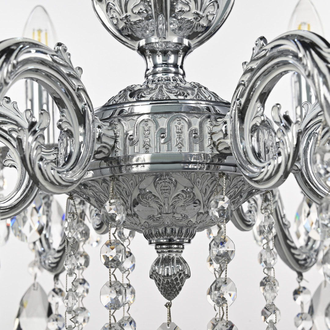 подвесная люстра bohemia ivele crystal al79101/6/175 b nw