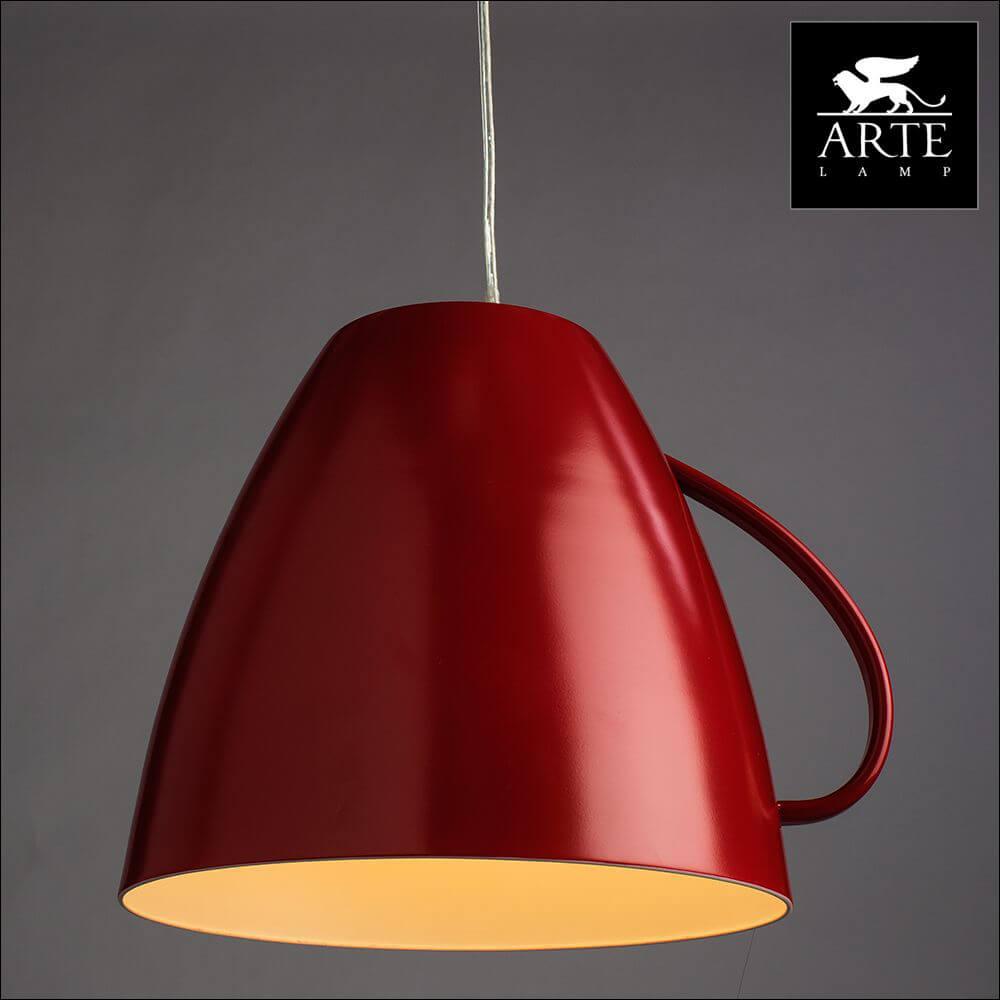 подвесной светильник arte lamp cafetteria a6601sp-1rd