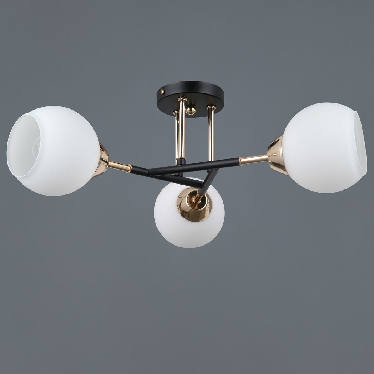 потолочная люстра illumico il0689-3csq-24 bk fgd libra