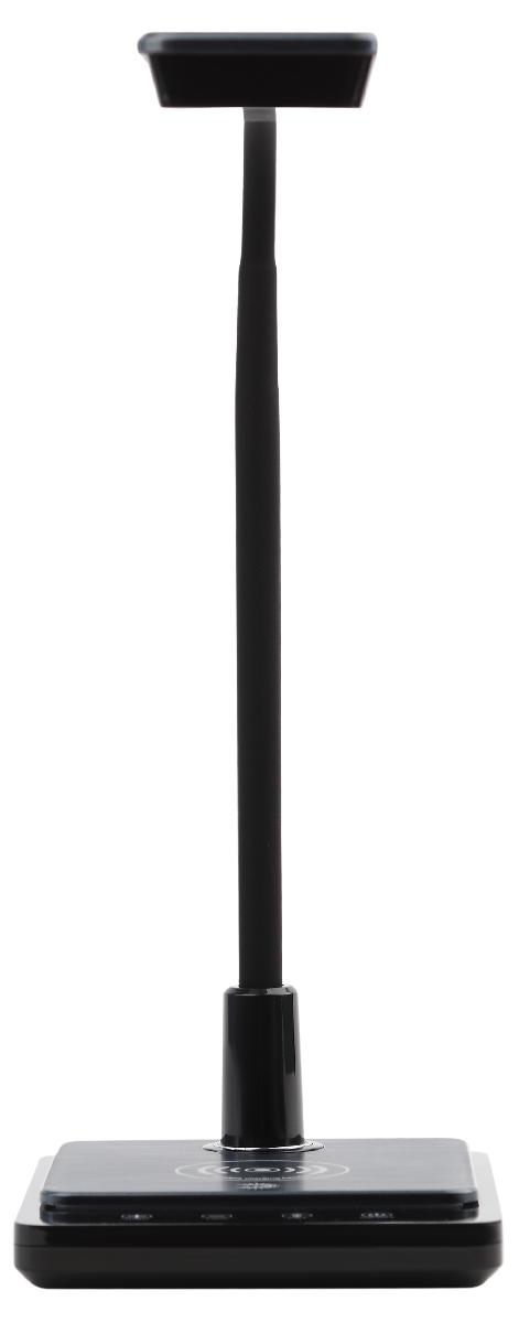 настольная лампа эра nled-499-10w-bk б0052777