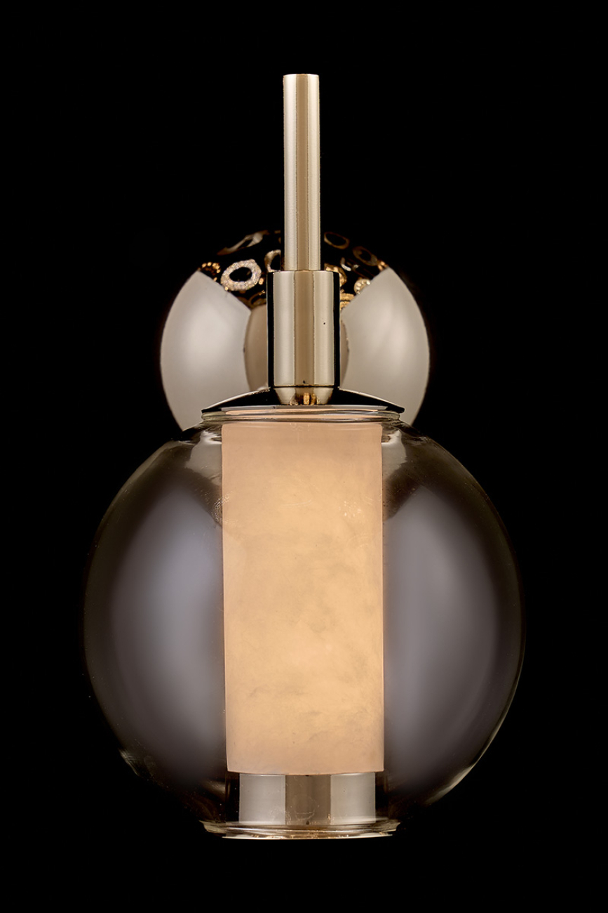 бра aurore le7703/1w chrome