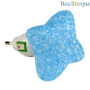 DTL-309-Звездочка/Blue/1LED/0,1W
