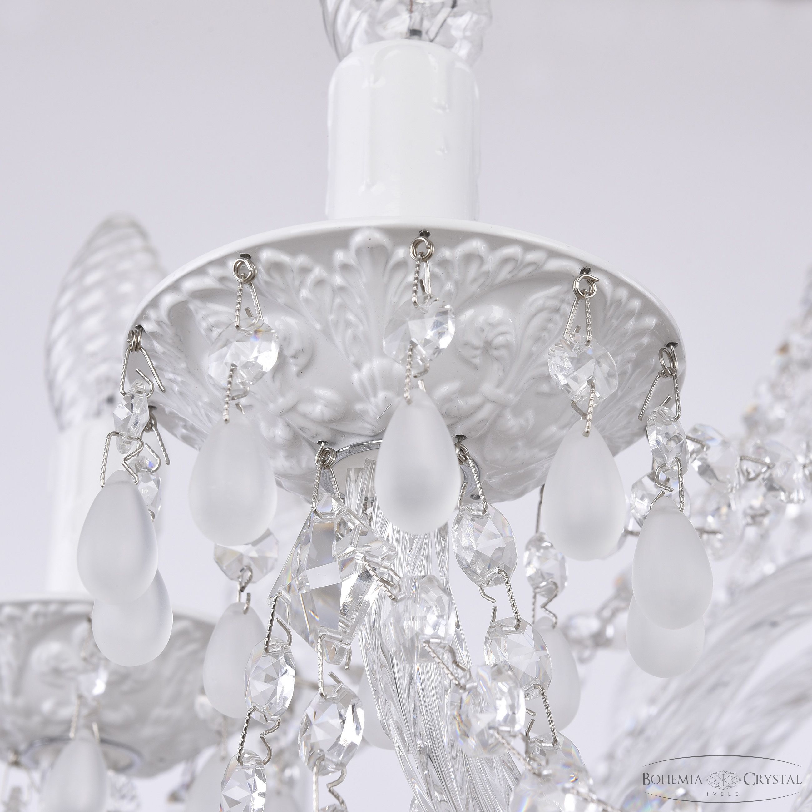 подвесная люстра bohemia ivele crystal al16310/10/240 wg v0300