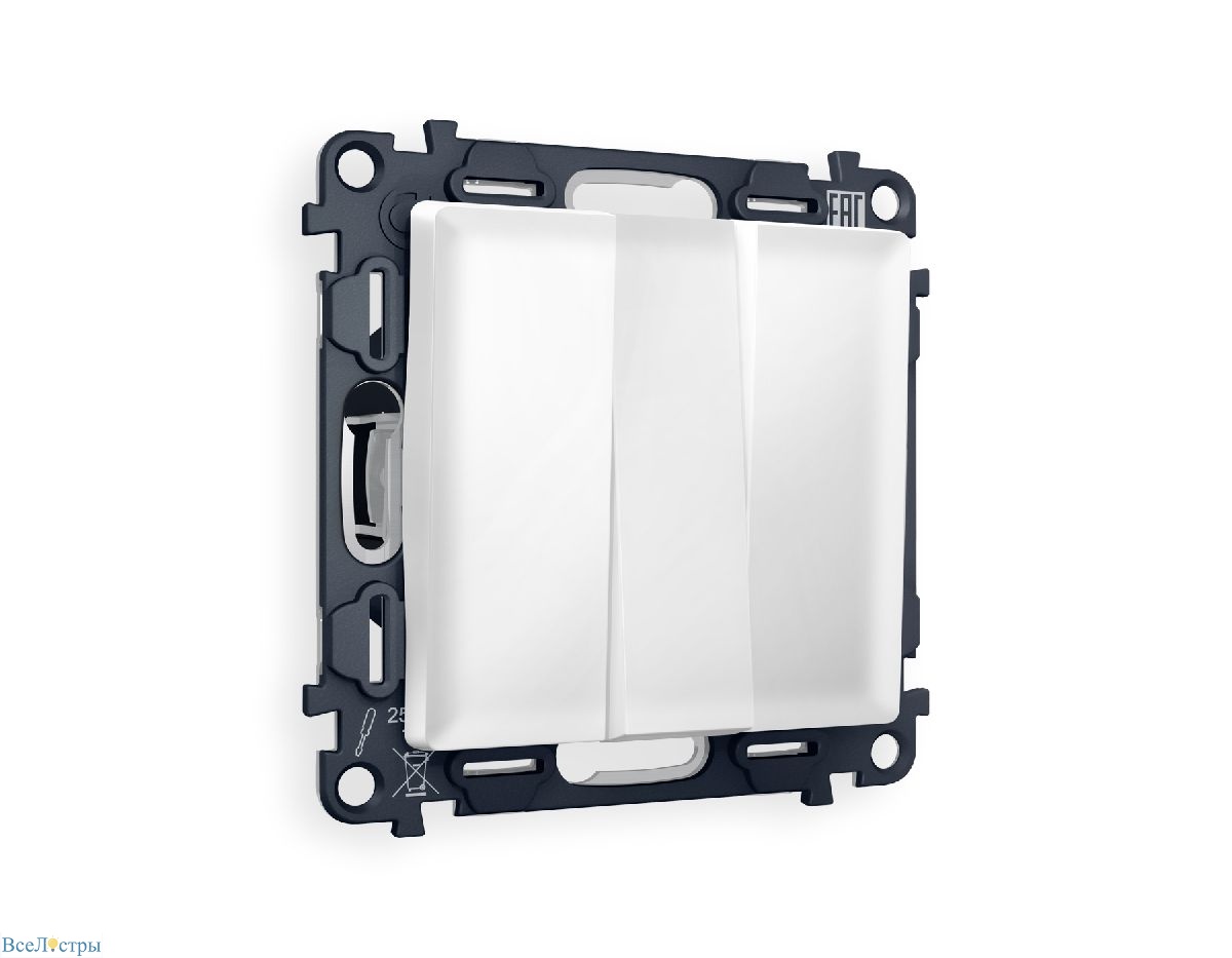 комплект механизма 3-кл выключателя ambrella volt alfa ma125010