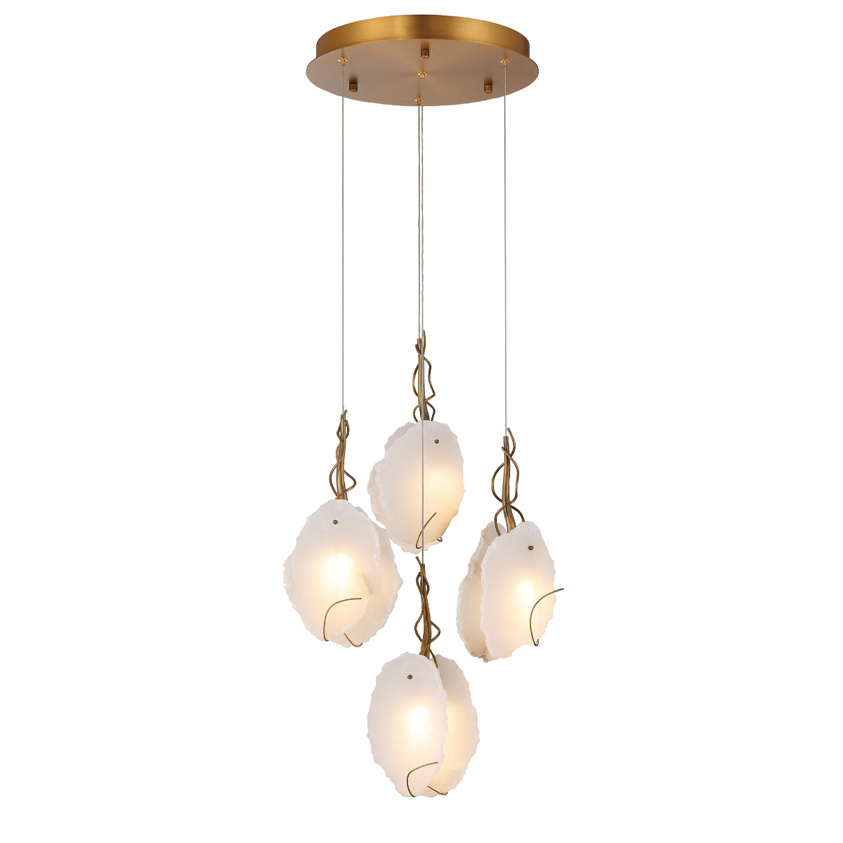 подвесной светильник delight collection rp168421 rp168421-4 matt gold bronze