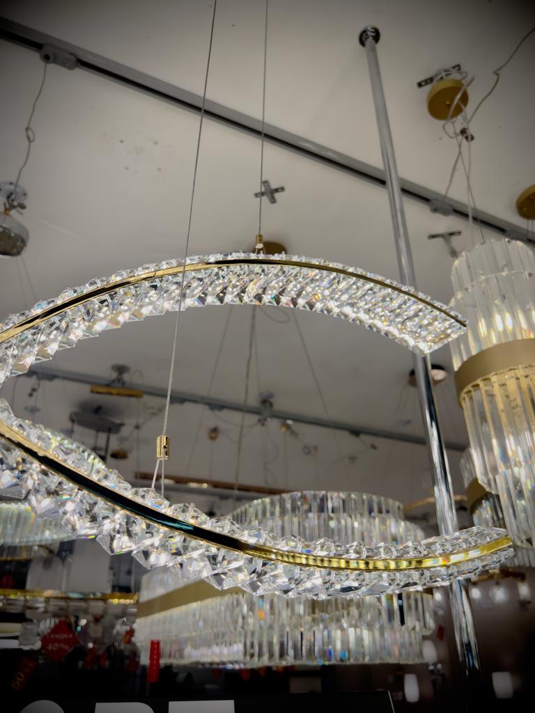 подвесной светодиодный светильник newport 8240 8242/110 gold м0066864