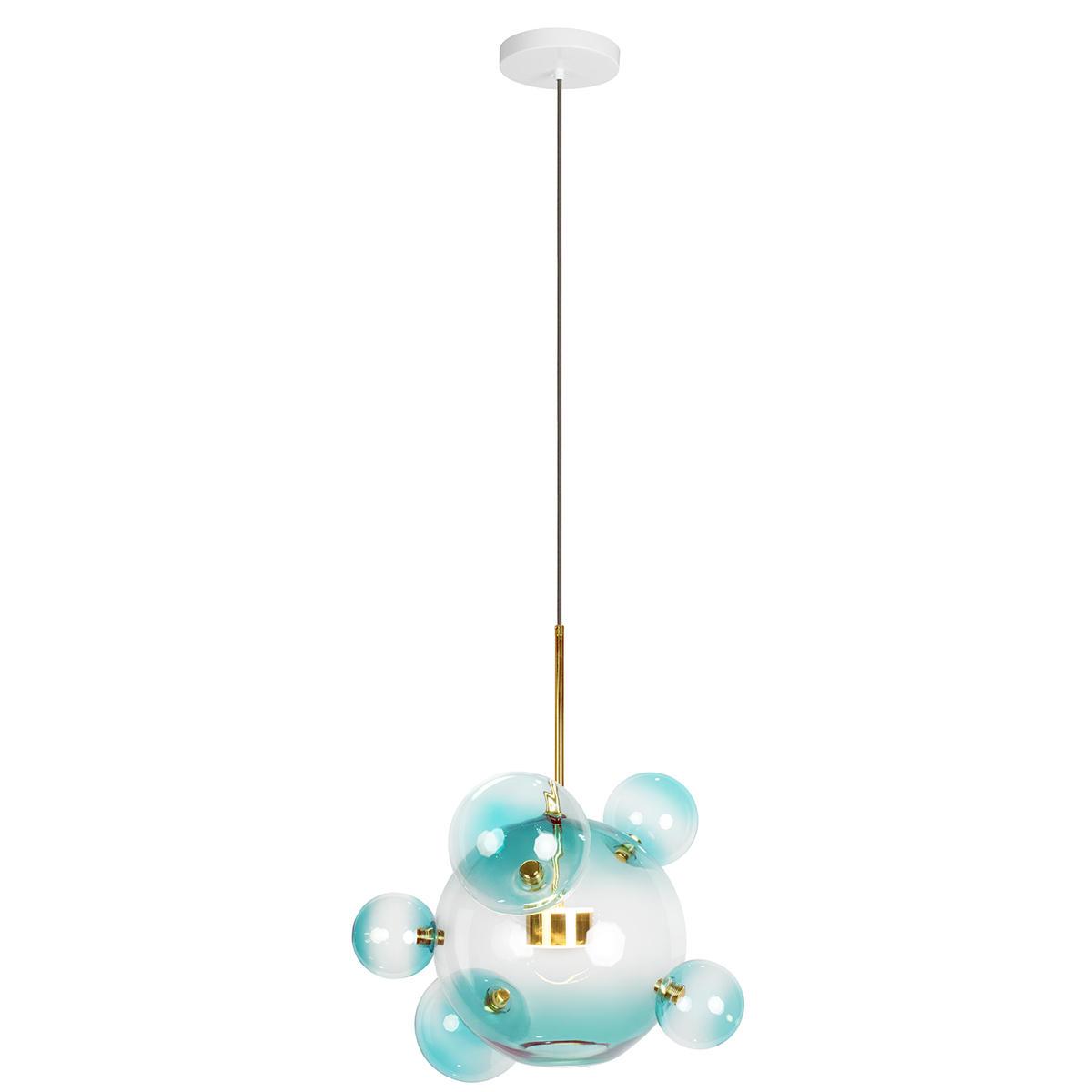 подвесной светодиодный светильник loft it bolle 2027-p6 blue