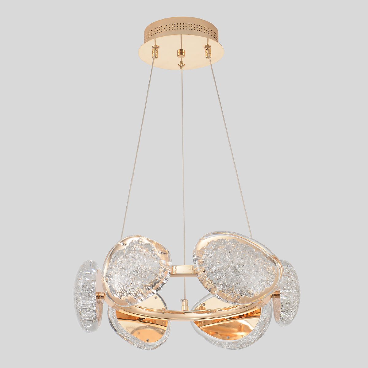 подвесная люстра crystal lux felicidad sp48w led