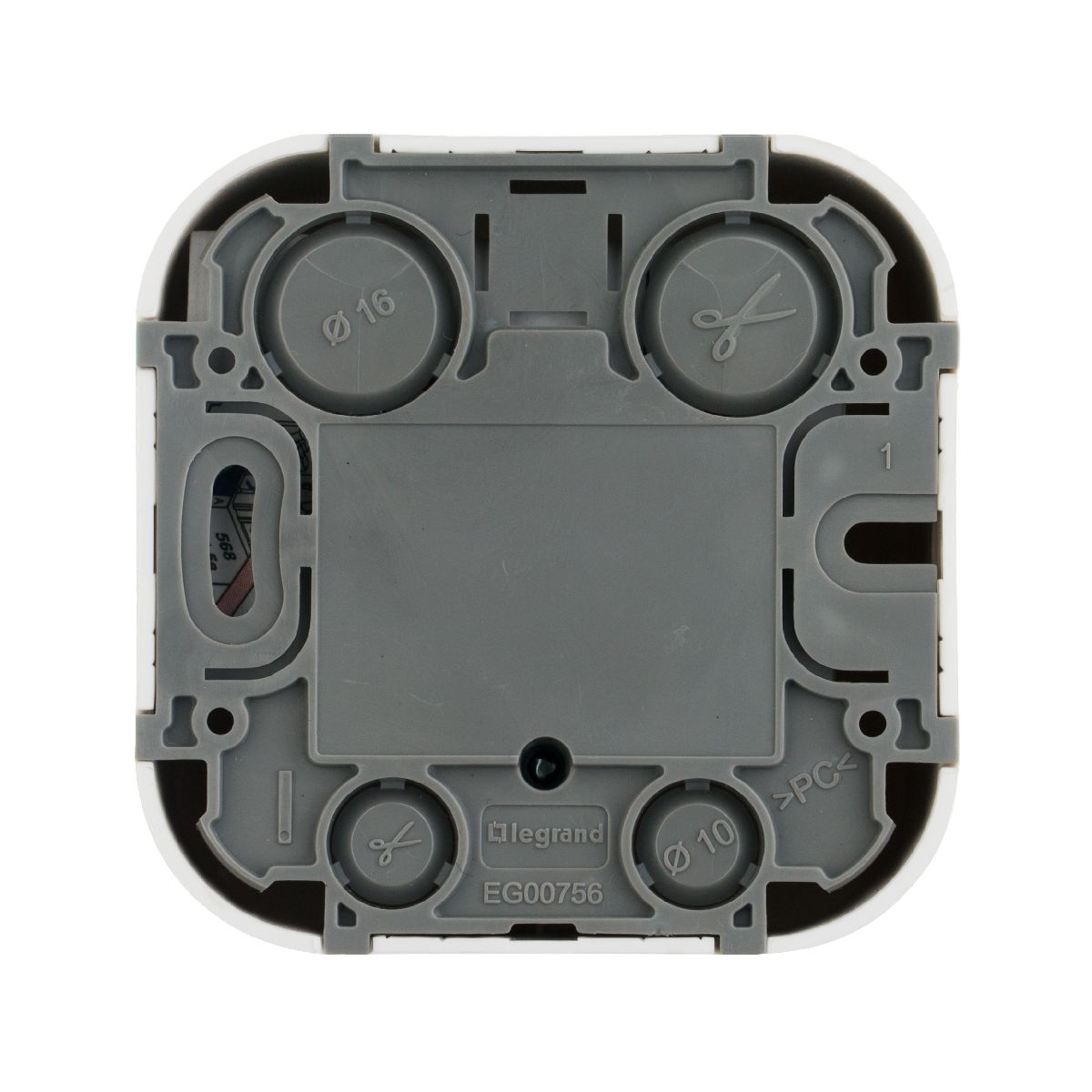 розетка компьютерная rj45 legrand quteo 782224