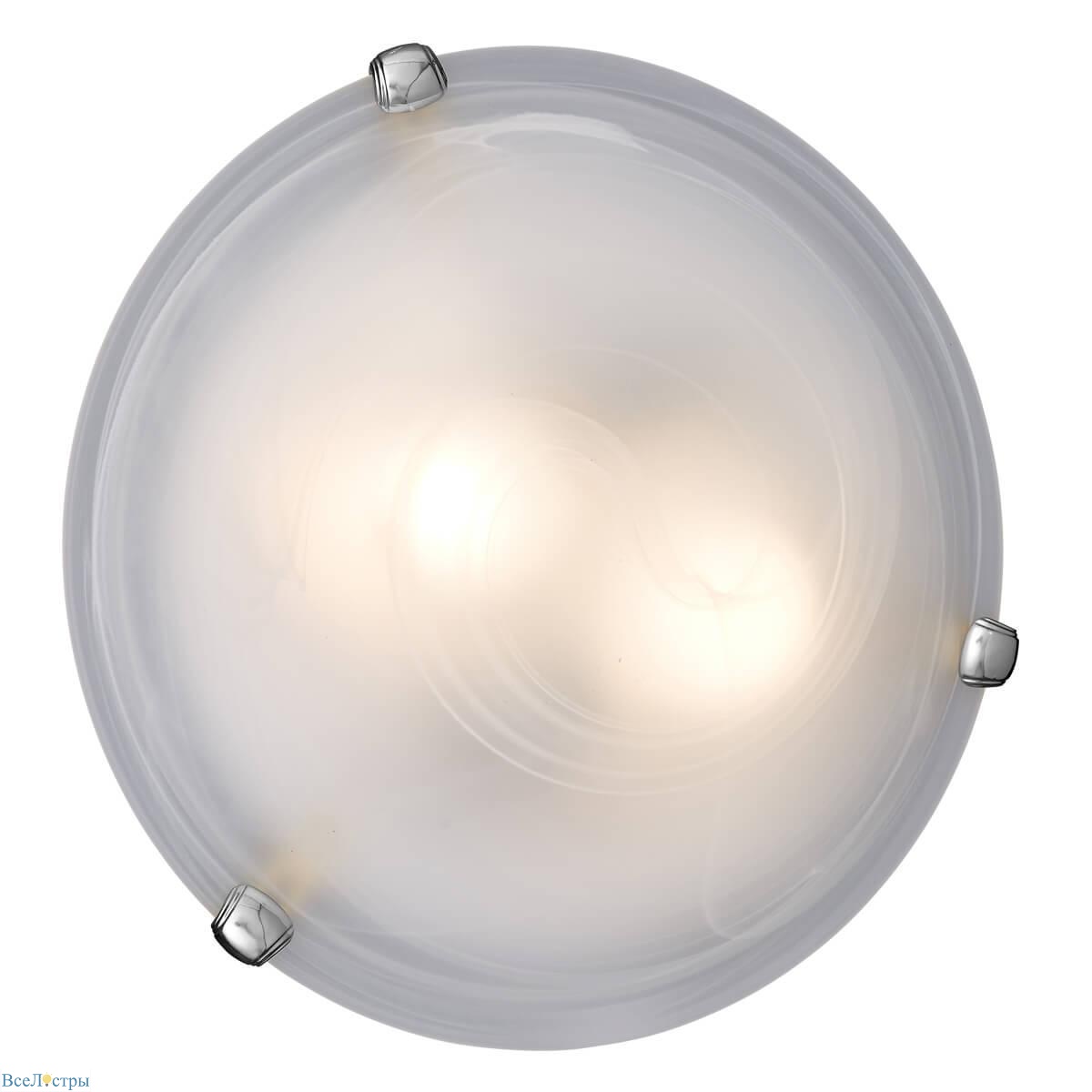 потолочный светильник sonex glassi duna 153/k хром