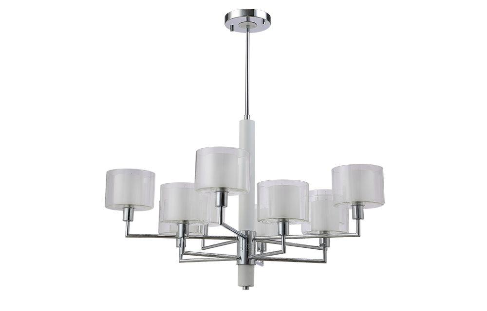 подвесная люстра crystal lux maestro sp-pl5+5 chrome