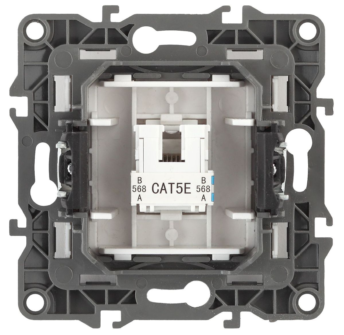 розетка информационная rj45 эра 12-3107-04 б0014726
