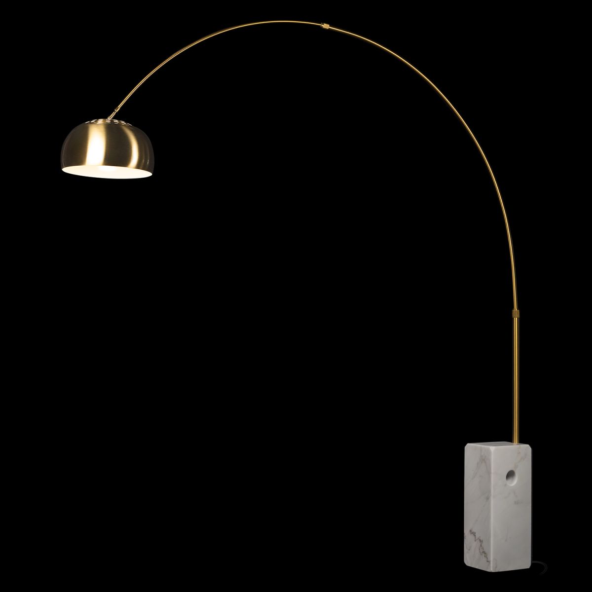 торшер loft it arco 5001 gold