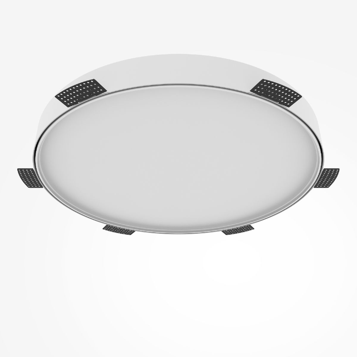 рамка для встраиваемого светильника maytoni downlight dla032-trs90-w